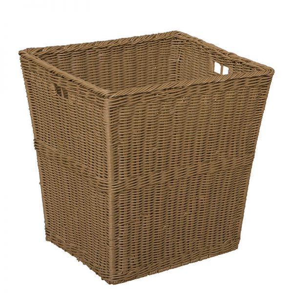 WOOD DESIGNS PLASTIC WICKER BASKET 12L X 5W X 14.5H SINGLE WD-72001