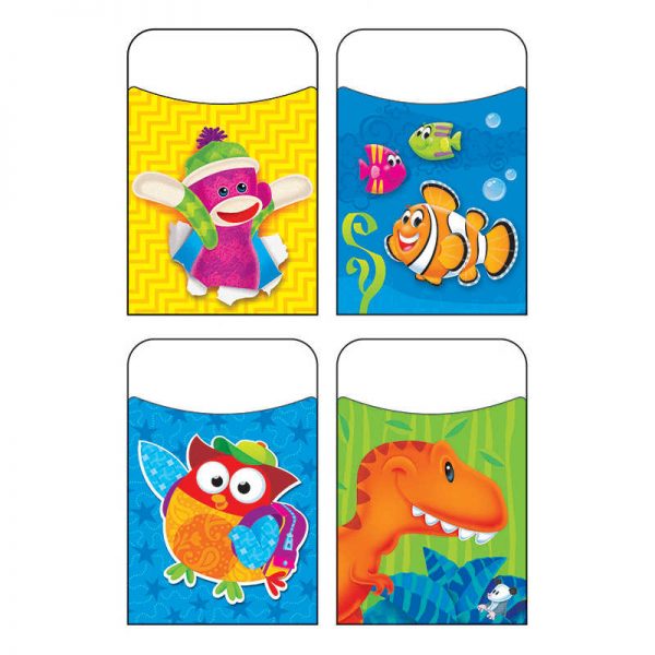 TREND ENTERPRISES INC. POCKET PALS TERRIFIC POCKETS VARIETY PACK T-77908