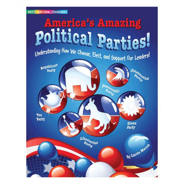 GALLOPADE POLITICAL PARTIES ACTIVITY BOOK GALPFPPOL