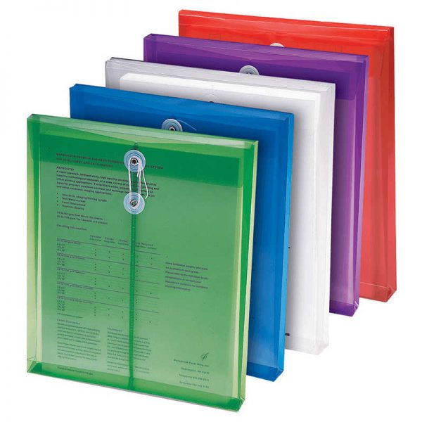 SMEAD MANUFACTURING COMPANY POLY COLOR ENVELOPES 5PK ASSORTED COLORS SMD89501