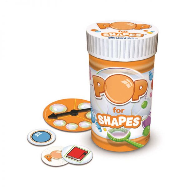 LEARNING RESOURCES POP FOR SHAPES GAME LER8453