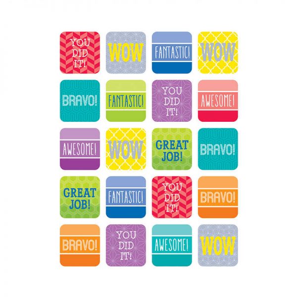 CREATIVE TEACHING PRESS POSITIVE REWARD STICKERS - PAINT CTP2101