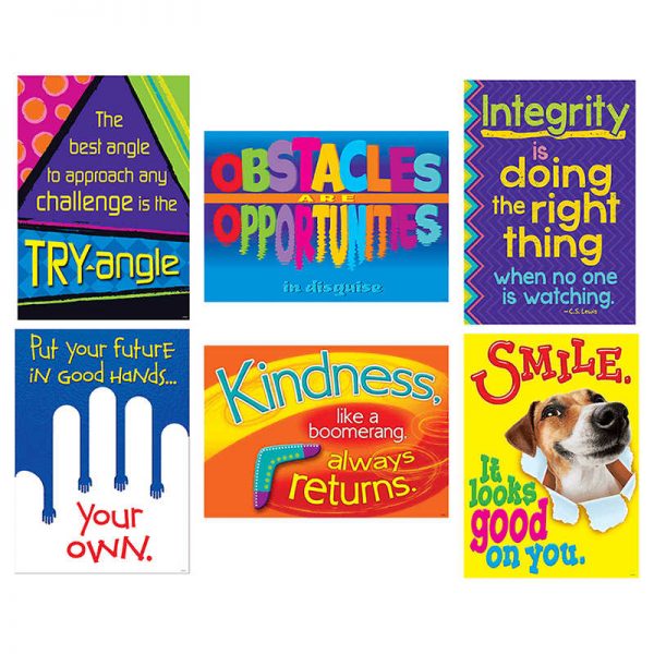 TREND ENTERPRISES INC. POSITIVE TRAITS ARGUS POSTER COMBO PACK T-A67929