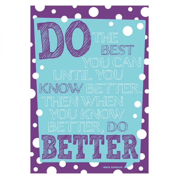 BARKER CREEK POSTER - DO YOUR BEST BCP1828