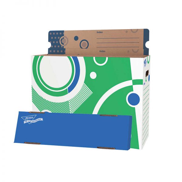 TREND ENTERPRISES INC. POSTER STORAGE BOX FILE N SAVE SYSTEM T-7009