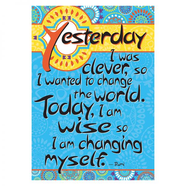 BARKER CREEK POSTER - TODAY IM WISE BCP1822