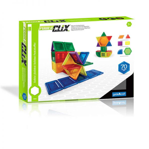 GUIDECRAFT USA POWERCLIX SOLIDS 70 PIECES GD-9422