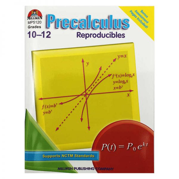 LORENZ CORPORATION / MILLIKEN PRECALCULUS REPRODUCIBLES BOOK M-P5120