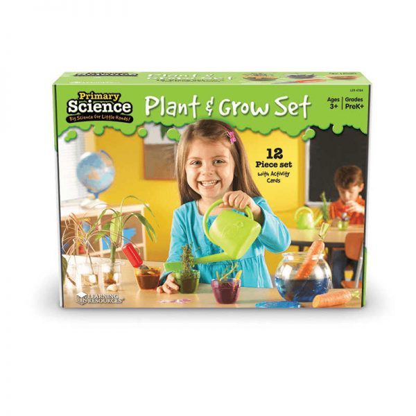 LEARNING RESOURCES PRIMARY SCIENCE SET OF 12 PLANT & GROW SET LER4784