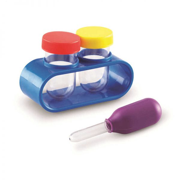LEARNING RESOURCES PRIMARY SCIENCE TEST TUBES & DROPPER LER2776