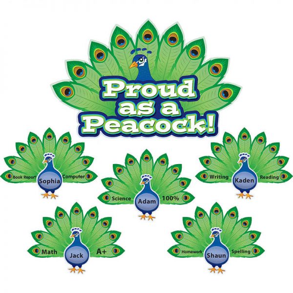 TEACHER CREATED RESOURCES PROUD AS A PEACOCK BB SET TCR4287