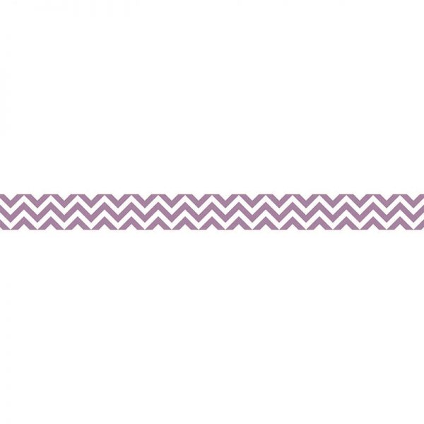 CREATIVE TEACHING PRESS PURPLE CHEVRON BORDER CTP0165