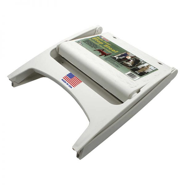 ADAMS MANUFACTURING QUIK FOLD STEP STOOL WHITE ADM8530483700