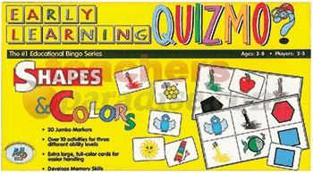 LEARNING ADVANTAGE Quizmo Early Shapes & Colors CTU8221