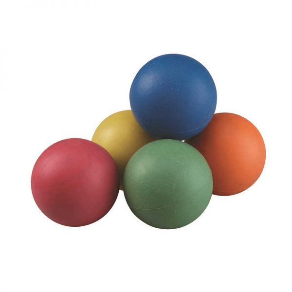 360 ATHLETICS RAINBOW SPONGE BALL SET 2.5IN 6/ST AHLP256
