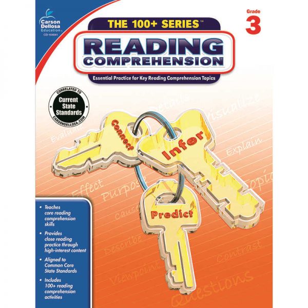 CARSON DELLOSA READING COMPREHENSION GRADE 3 CD-104841