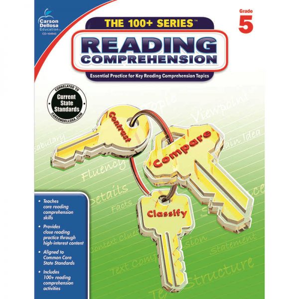 CARSON DELLOSA READING COMPREHENSION GRADE 5 CD-104843