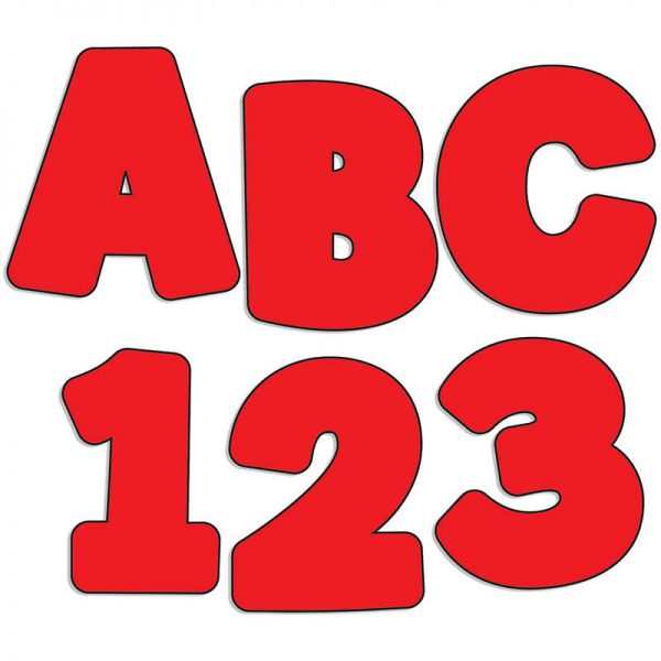 CARSON DELLOSA RED LETTERS 76 PCS CD-130047