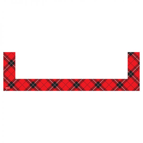 TEACHER CREATED RESOURCES RED PLAID MAGNETIC POCKETS SMALL TCR20732