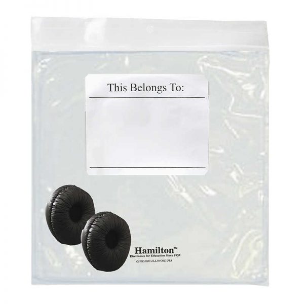 HAMILTON ELECTRONICS VCOM REFRESH KIT WITH LEATHERETTE EAR CUSHIONS AND BAG HEC5079