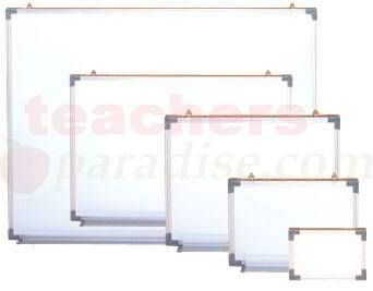 3-in-1 Magnetic Whiteboard & Flannel Board - 18" X 24", Aluminum Frame With Stand