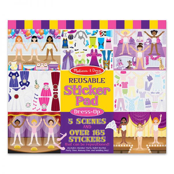 MELISSA & DOUG REUSABLE STICKER PAD DRESSUP LCI4198