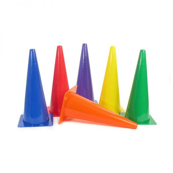 AMERICAN EDUCATIONAL PROD RIGID PLASTIC CONES 18IN SET OF 6 AEPYTB022
