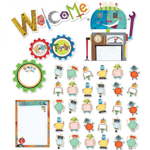 CREATIVE TEACHING PRESS RIVETING ROBOTS BB SET CTP7049