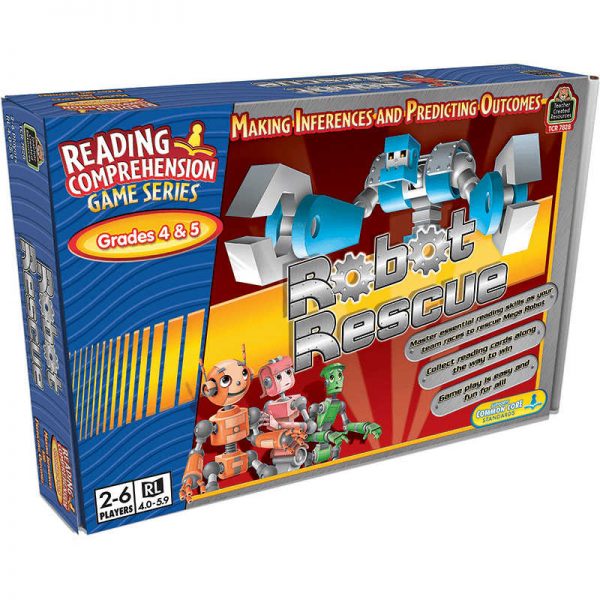 TEACHER CREATED RESOURCES ROBOT RESCUE GRADE 4-5 MAKING INFERENCES AND PREDICTING OUTCOMES TCR7828