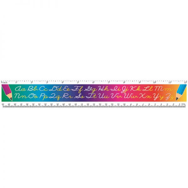 TEACHER CREATED RESOURCES RULERS CURSIVE WRITING TCR5228