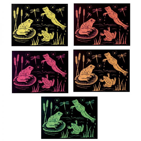 MELISSA & DOUG S ART PAPER FLUORESCENT 50 SHEETS LCI8012