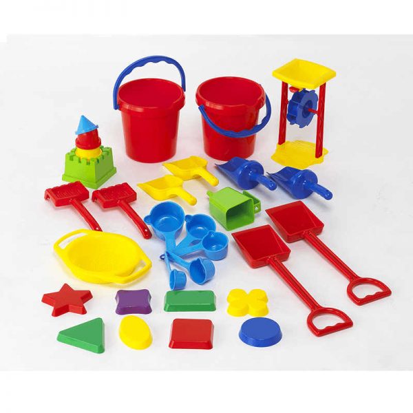 LEARNING ADVANTAGE SAND PLAY TOOL SET 30PCS CTU7013