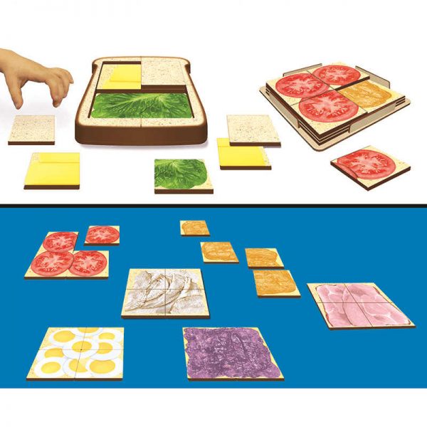 PLATAPILLA USA INC SANDWICH LAYERED PUZZLE PPAL3004