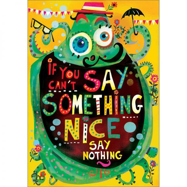 SCHOLASTIC TEACHING RESOURCES SAY SOMETHING NICE POP CHART SC-581938
