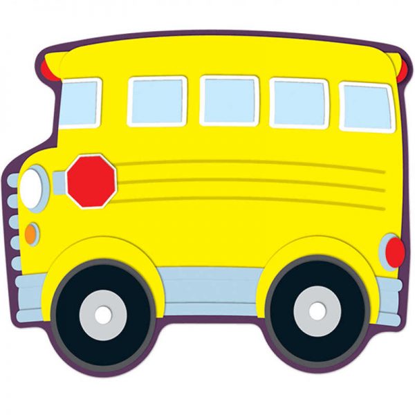 CARSON DELLOSA SCHOOL BUS ACCENTS 36 PC CD-120097