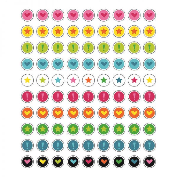 CARSON DELLOSA SCHOOL POP CHART SEALS CD-168207