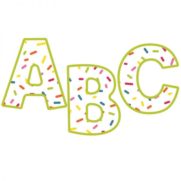 CARSON DELLOSA SCHOOL POP EZ LETTERS CD-130074