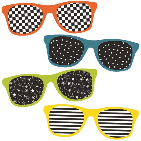 CARSON DELLOSA SCHOOL POP SUNGLASSES CUT OUTS CD-120210
