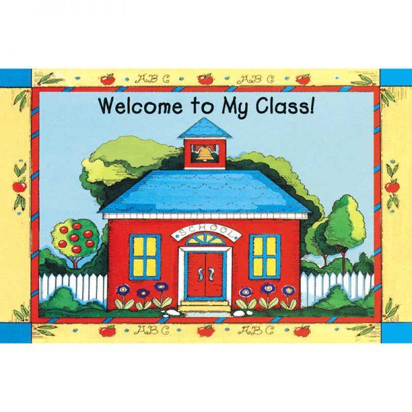 TEACHER CREATED RESOURCES SCHOOLHOUSE WELCOME 30PK POSTCARDS 4X6 TCR1198