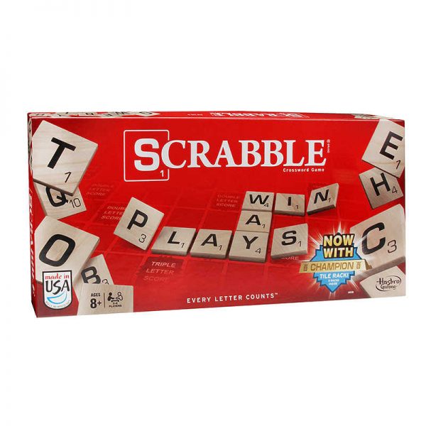 HASBRO TOY GROUP SCRABBLE BRAND CROSSWORD GAME HG-A8166