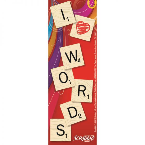 EUREKA SCRABBLE I LOVE WORDS BOOKMARKS EU-834203