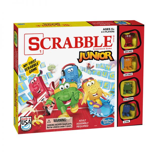 HASBRO TOY GROUP SCRABBLE JUNIOR BRAND CROSSWORD GAME HG-B0325