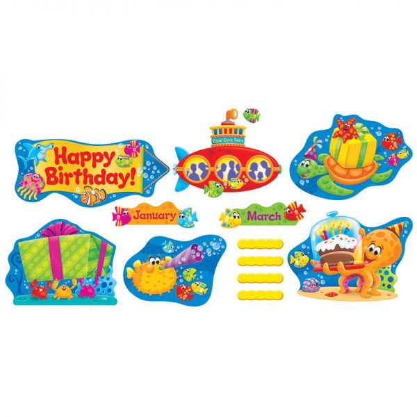 TREND ENTERPRISES INC. SEA BUDDIES BIRTHDAY BB SET T-8305