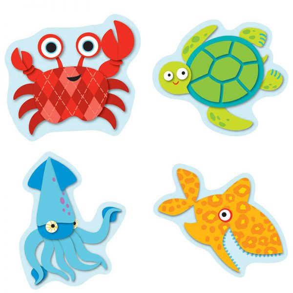 CARSON DELLOSA SEASIDE SPLASH STICKERS CD-168151
