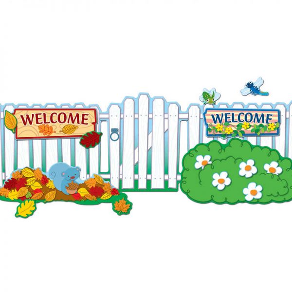 CARSON DELLOSA SEASONAL FENCE BB SET CD-110212