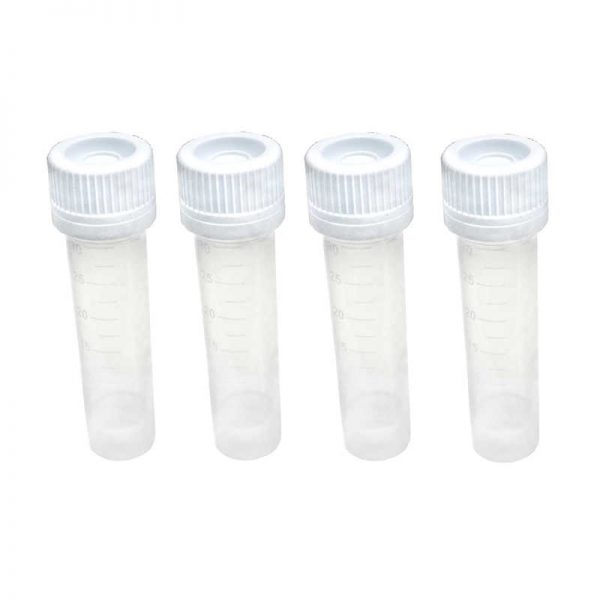 FUN SCIENCE SELF STANDING PLASTIC 30ML TEST TUBE 4 PK FI-TTLG