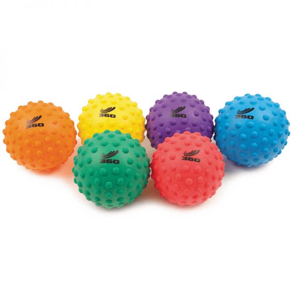 360 ATHLETICS SENSORY BALL SET 8IN SET OF 6 AHLPSEN8S