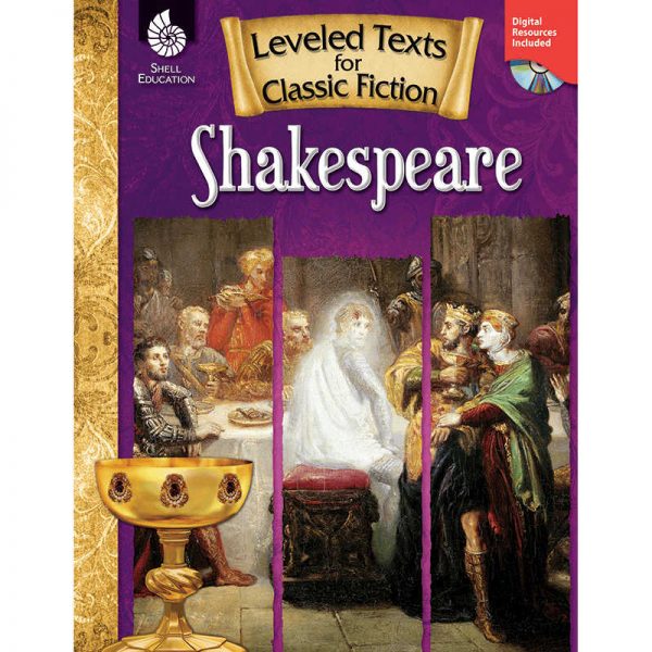 SHELL EDUCATION SHAKESPEARE LEVELED TEXTS FOR CLASSIC FICTION SEP50982