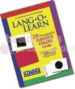 STAGES LEARNING MATERIALS Shapes Color Words 20 Cards SLMLL011