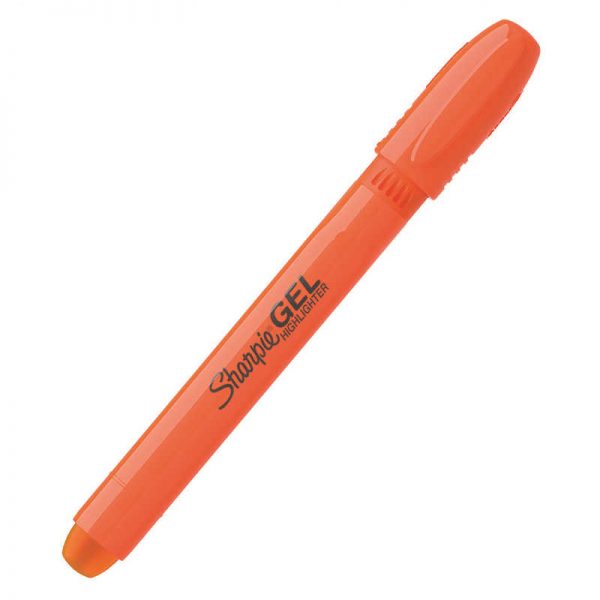 SANFORD L.P. SHARPIE GEL ORANGE FLUORESCENT HIGHLIGHTER SAN1783060